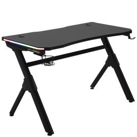 Mesa Gaming Matrics Premium YDesk RGB Preta