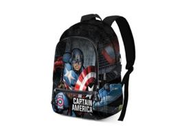 Mochila Defensor Capitão América Marvel 44cm