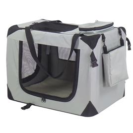 @Pet @Pet @Pet Transportadora para cães nylon 82x58x58 cm cinzento