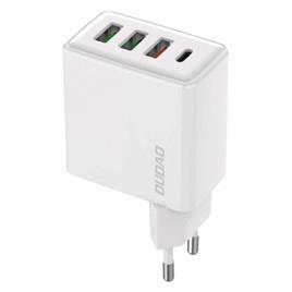 Alimentador Comutado 3 Usb-A / 1 Usb-C Pd Qc3.0 20W Branco