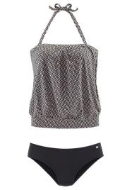 JETTE Tankini  preto