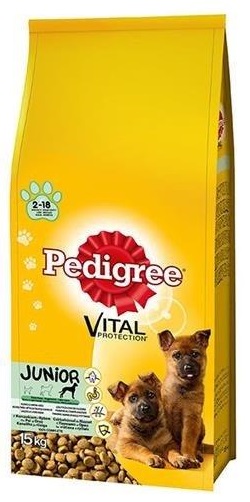 Ração Vital Junior p/ Cães Raça Grande (15Kg) - 