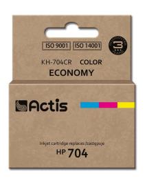 Tinteiro 704 Compatível HP (Tricolor) - ACTIS