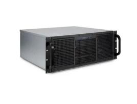 Inter-Tech 4u 40240 Rack Preto, Cinzento