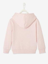 Sweat Minnie® da Disney, com capuz e detalhes fantasia rosa claro mesclado