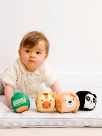 BRINQUEDO laranja medio liso com motivo
