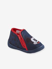 Pantufas com fecho Mickey® da Disney, para criança azul medio liso com motivo