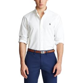 Polo Ralph Lauren Camisa direita custom fit Oxford