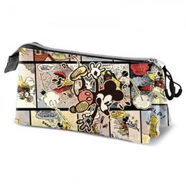 Estojo de lápis Tinta Mickey Disney triplo