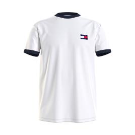 Tommy Jeans T-shirt com gola redonda, Badge Ringer