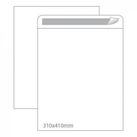 Envelope 310x410mm Tira de Silicone Branco Pack 100 Unidades