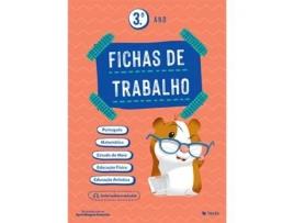 Livro Fichas de Trabalho 3 Ano - Multidisciplinar de Dina Alvarenga, Ana Margarida Silva (Português)