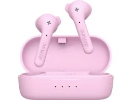Auriculares Bluetooth True Wireless DEFUNC True Music (In Ear - Microfone - Rosa)