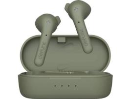 Auriculares Bluetooth True Wireless DEFUNC True Basic (In Ear - Microfone - Verde)