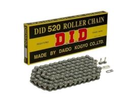 Corrente de Rolos de Motas D.I.D 520B&B X 100 Mail. Rj