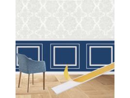 KIT 2mq di Boiserie Già tagliate Autoadesive in Polistrutturato pronte in 5min Mod. ANNIE