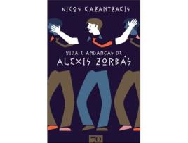 Livro Vida e Andanças de Alexis Zorbás de Nikos Kazantzakis (Português)