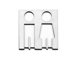 Placa Icono ESTAMP Inox 100 Mm