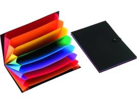 Viquel Capa Clasificadora Rainbow Class 8 Posições A4 Polipropileno 11008705