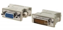 Adaptador 1LIFE DVI-I 24+5 Macho P/ VGA Fêmea