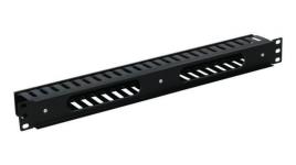 Painel Frontal OEM 19' P/ Conduta Cabos 1U C/ Escova Preto