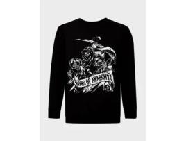 Sweatshirt SONS OF ANARCHY Homem (L - Preto)