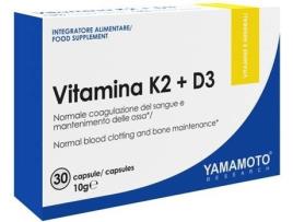 Suplemento Alimentar YAMAMOTO NUTRITION Vitamina K (30 cápsulas)