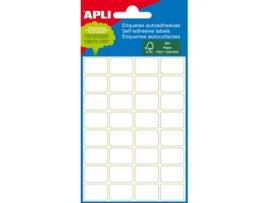 Etiquetas de Caligrafia APLI (Branco - 16 X 22 mm)
