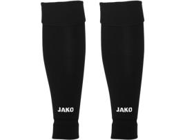 Meias sem Pés Unissexo JAKO Tube Preto para Futebol (Tamanho: 43/46)