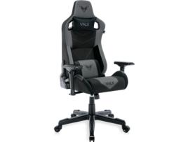 Cadeira Gaming VALK Gaia (Até 130 kg - Classe 4 - Tecido Preto)
