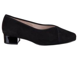 Sapatos doba HASSIA Mulher (Preto - Camurça, Tecido - 7,5 uk)