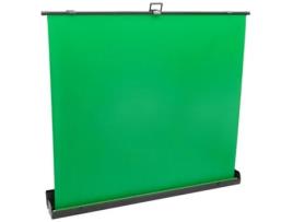 Tela de Chroma PRIMEMATIK Key Extensível Fundo Verde Dobrável para Fotografia e Vídeo (140 x 200 cm)