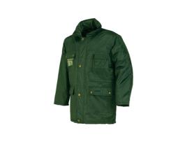 Parka Basica Impermeable Verde