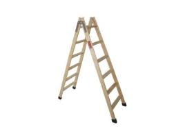 Escalera Madera Pino Doble Con Taco FRUC