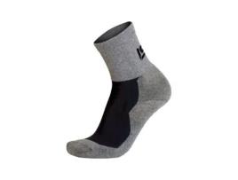 Calcetin Runner Corto Gris