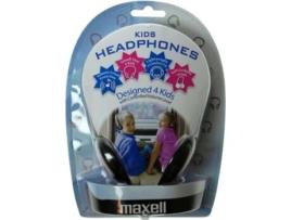 PINK KIDS AuscultadoresS :Cascos Maxell Arco Infantil Rosa
