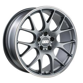 Jante de alumínio bbs ch-r 8.5x18 5x112 et28 titânio mate
