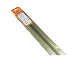 Pletina ceramic laton 4,5x83cm atornillar