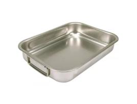 Assadeira de Aço Inoxidável STEEL PAN (35X26cm)