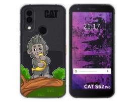 Capa CAT S62 Pro TUMUNDOSMARTPHONE Desenhos Transparente Multicor