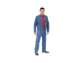 Pantalon Tejano Multibolsillos L5000