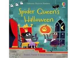Livro spider queen's halloween de russell punter (inglês)