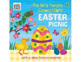 Livro the very hungry caterpillars easter picn de eric carle (inglês)