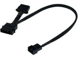 Cabo de Alimentação PHOBYA (Molex - 30 cm - Preto)