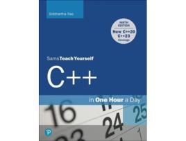 Livro c++ in one hour a day, sams teach yourself de siddhartha rao (inglês)