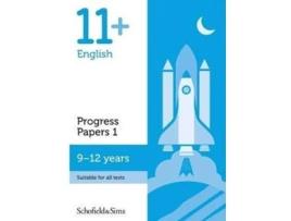 Livro 11+ english progress papers book 1: ks2, ages 9-12 de patrick schofield & sims (inglês)