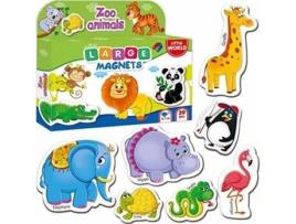 Jogo Magnético LITTLE WORLD Fridge Magnets for Toddlers Age 1 2 3 (Idade Mínima: 5)