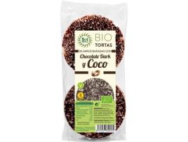 Arroz SOLNATURAL Tortas Dark Y Coco Bio (100 Gr - Chocolate)