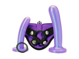 Vibrador Com Cinta Tantus Lilás 6 Pcs