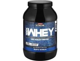 Suplemento Alimentar GYMLINE % Whey Concentrate Vanilla (900 g de pó)